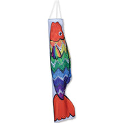 Koi Zigzag Rainbow Windsock (36.75")