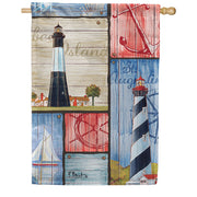 Toland House Flag - Boater's Collage