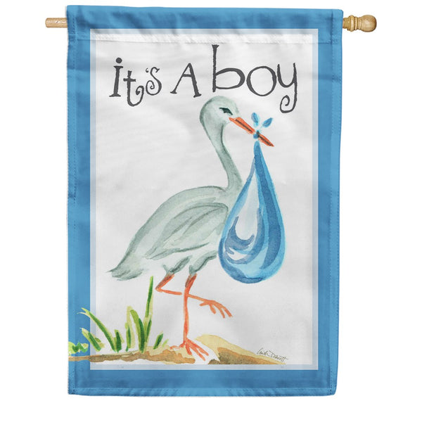 Toland House Flag - It's a Boy