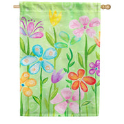 Toland House Flag - Spring Blooms