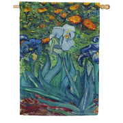 Toland House Flag - Van Gogh's Iris