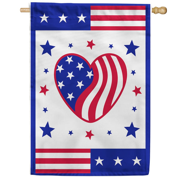 Toland House Flag - Heart of America