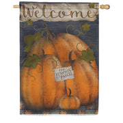 Toland House Flag - Pumpkin Patch Welcome