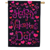 Toland House Flag - Valentine Hearts