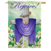 Toland House Flag - Rejoice Cross