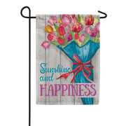Toland Tulip Bouquet Garden Flag