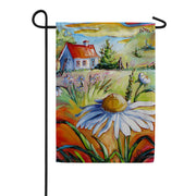 Toland Cottage Daisy Farm Garden Flag