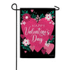 Toland Valentines Flower Hearts Garden Flag