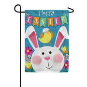 Toland Easter Bunny Banner Garden Flag