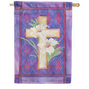 Toland House Flag - Lily & Cross