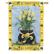 Toland House Flag - Lucky Daffodils