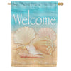 Toland House Flag - Welcome Shells
