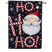 Toland House Flag - Ho Ho Ho Santa